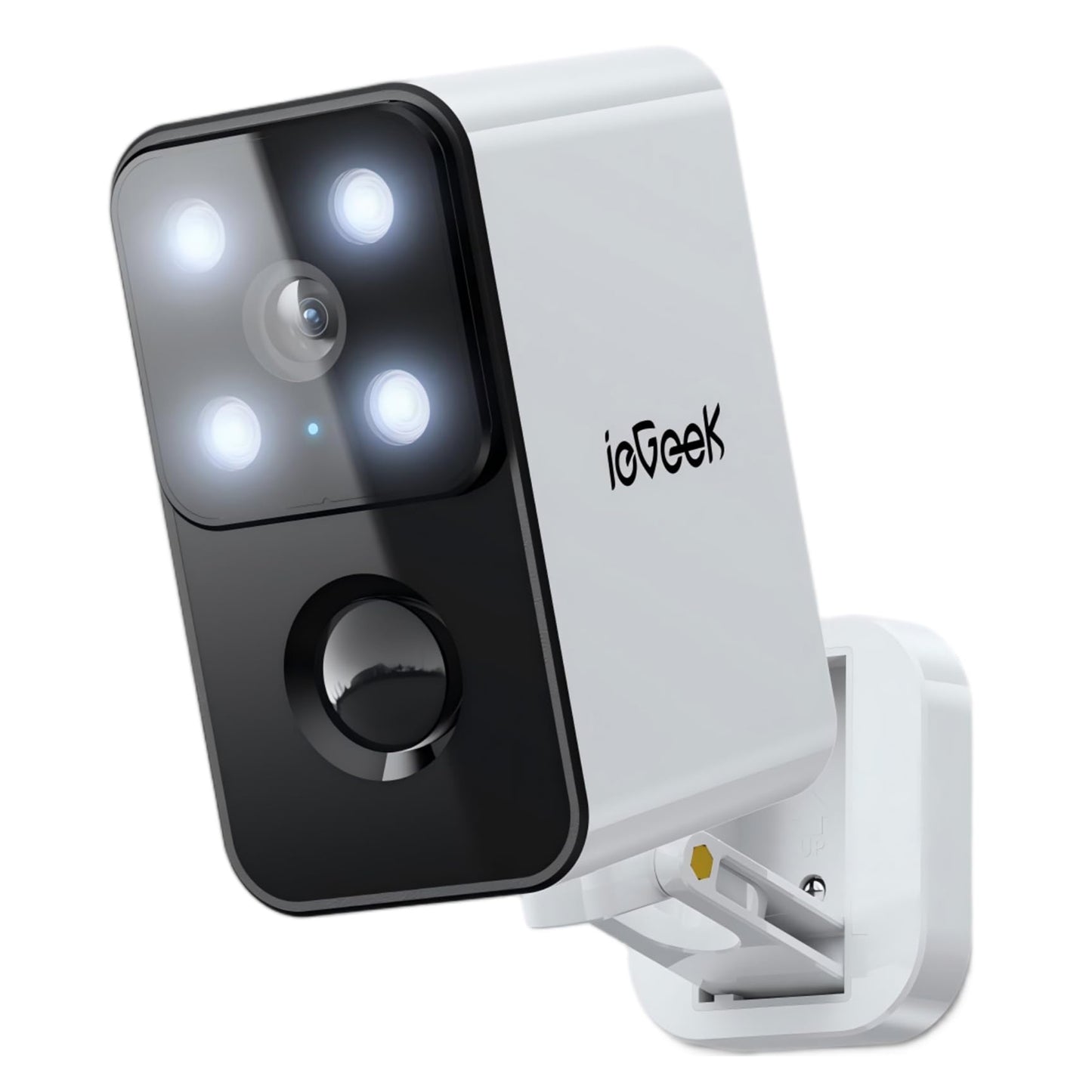 ieGeek 2K 180° Pan Wireless Outdoor Security Camera, Color Night Vision, Smart AI Detection
