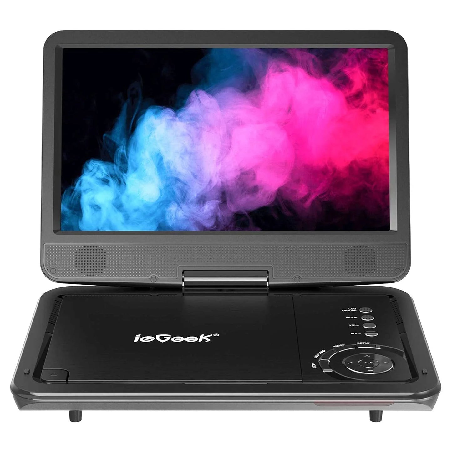 ieGeek 12.5" Portable DVD Player-Black