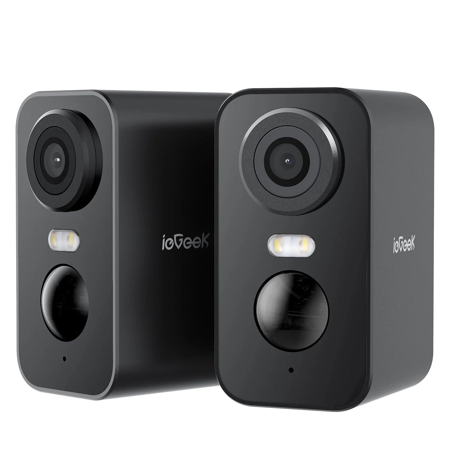 ieGeek 2K Wireless Outdoor Security Cameras 2 Pack, Battery Powered B3-2