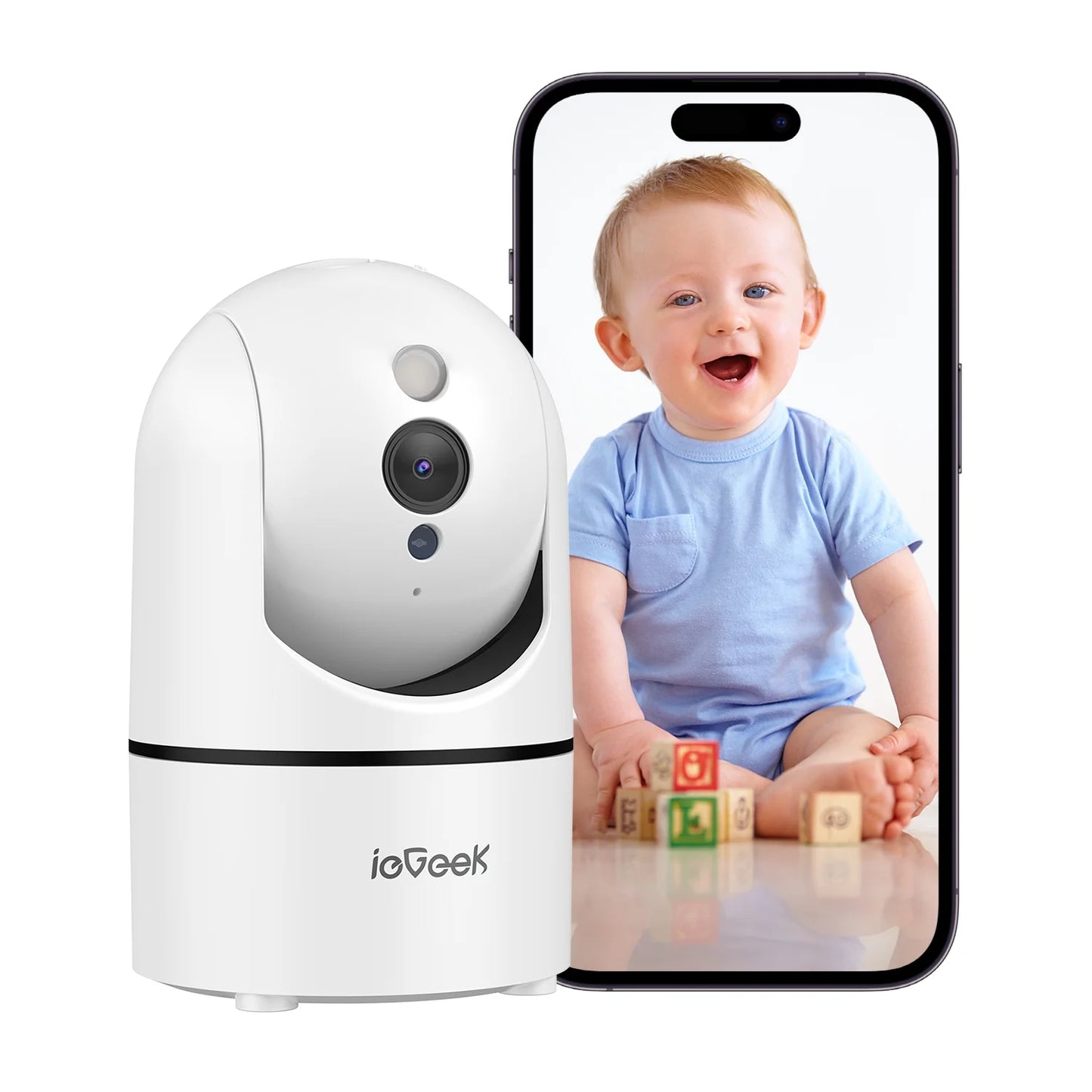 ieGeek WiFi Indoor Security Camera,851